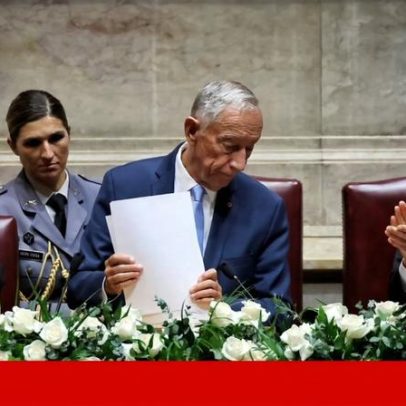 Marcelo despede-se pedindo temperança num 25 de Novembro bipolarizado
