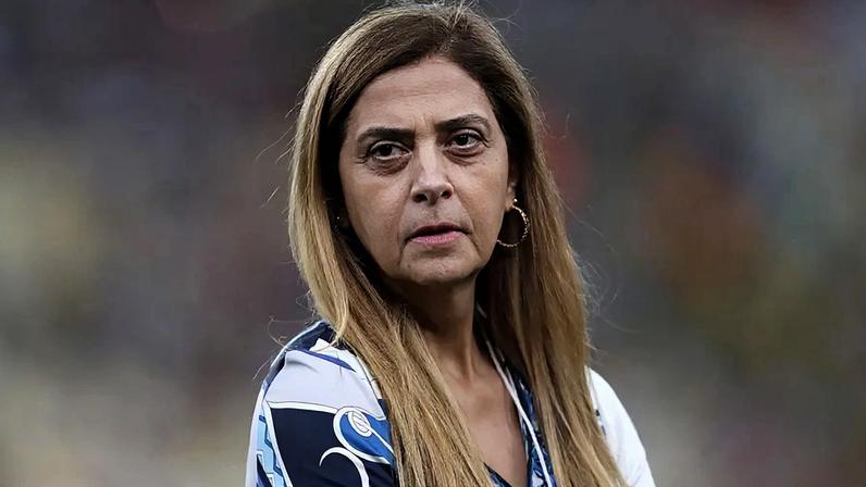 Leila Pereira, presidente do Palmeiras
