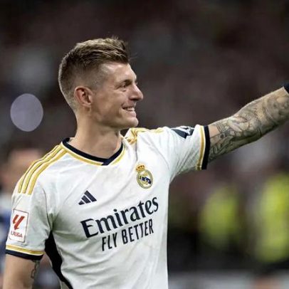 Toni Kroos escolhe o melhor onze de sempre com jogador português no ataque