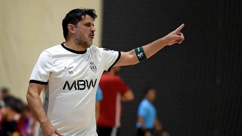 Nuno Dias, treinador do Sporting