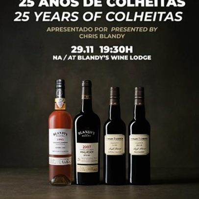 Blandy's celebra 25 anos de Colheitas com jantar comemorativo