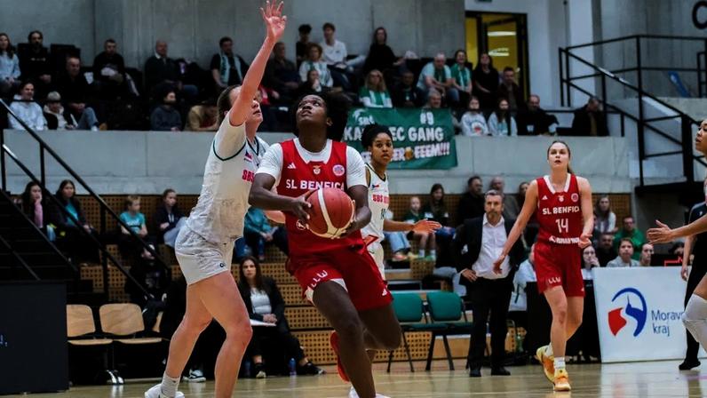 Benfica perdeu com o Ostrava na Eurocup feminina de basquetebol - Foto: FIBA