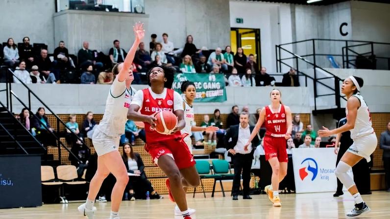 Benfica perdeu com o Ostrava na Eurocup feminina de basquetebol - Foto: FIBA