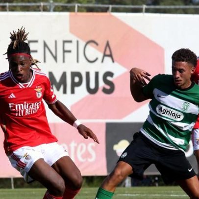 Promessa encarnada desperta interesse do Sporting
