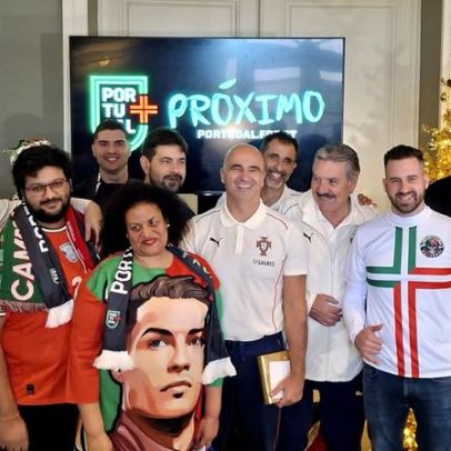 Lúcia pinta quadro de Diogo Jota inspirado em Ronaldo na luta contra o câncer