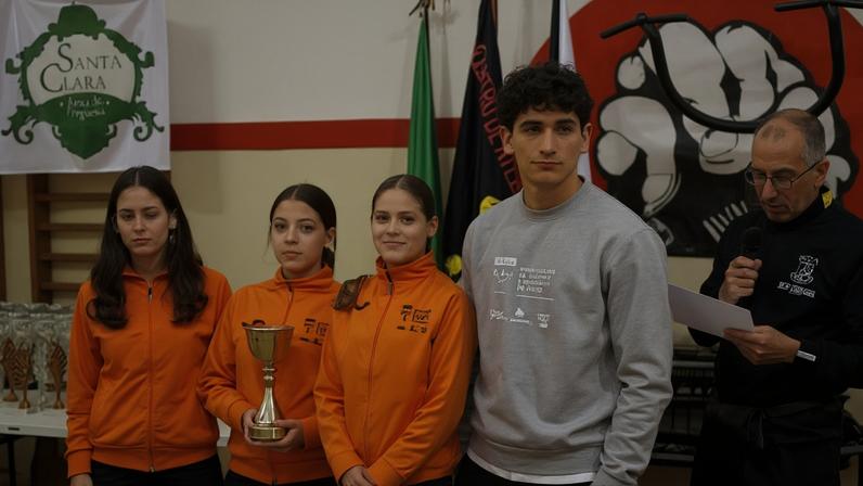 Francisca Campos e Diogo Pinho subiram ao 1º lugar