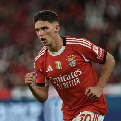 Sudakov já recupera de lesão no Benfica Campus