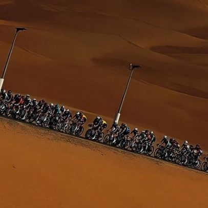 Abu Dhabi constrói montanha sob medida para Pogacar nos Mundiais de 2028
