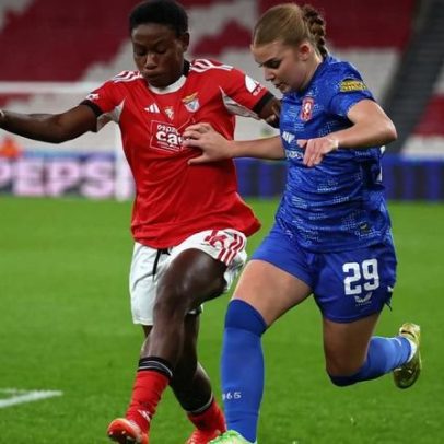 Benfica soma primeiro ponto na Champions feminina