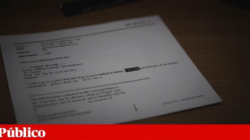 Conselhos aos russos e alegações sobre Trump nas 20 mil páginas do caso Epstein