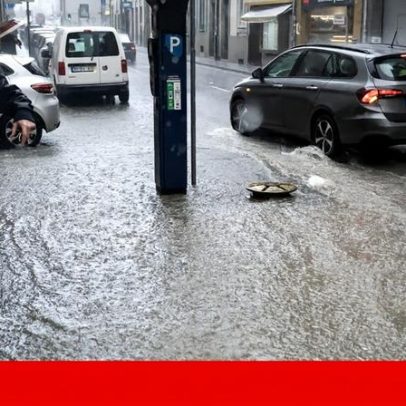 Chuva forte continua; 2434 ocorrências e 39 desalojados