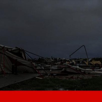 Tornado em Albufeira: filha de Pablo foi agarrada para evitar arrasto do vento