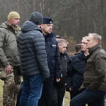 Tusk descreve explosão ferroviária como ato de sabotagem