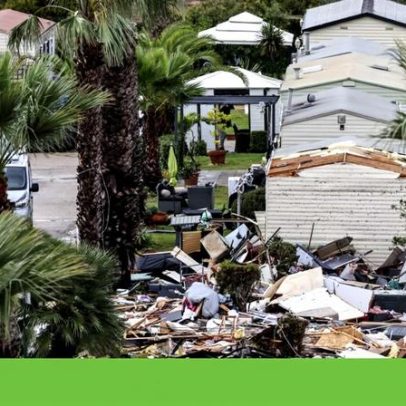 Tornado em Albufeira atingiu 220 km/h