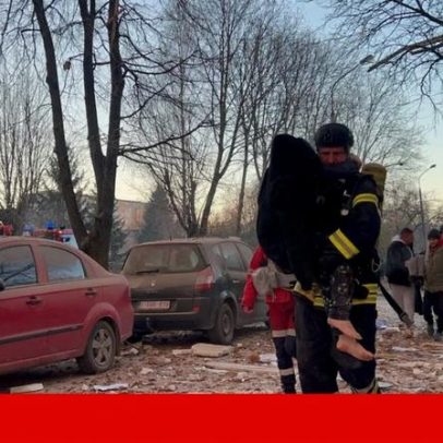 Dez mortos e 40 feridos num ataque russo à Ucrânia