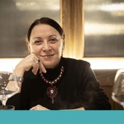 Maia serve comida georgiana aos portuenses no pátio Ezo