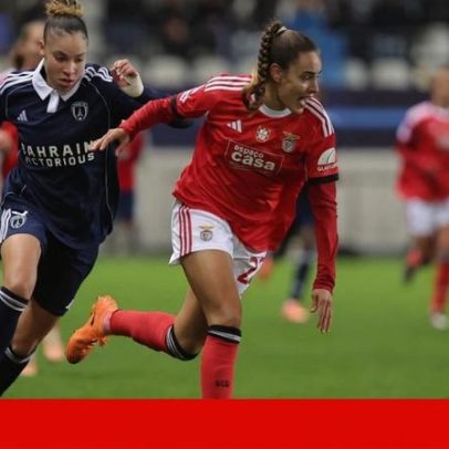 Benfica perde com Paris FC e soma terceira derrota na Champions Feminina