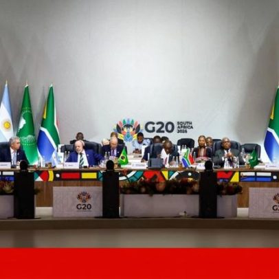 Líderes do G20 adotam declaração conjunta sem EUA