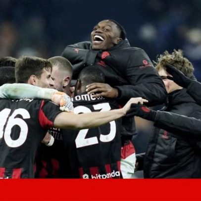 Milan vence Inter e entrega liderança da Serie A à Roma
