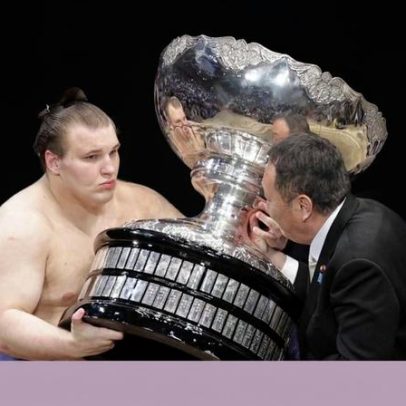 Refugiado ucraniano Danylo Yavhusishyn conquista sumo no Japão