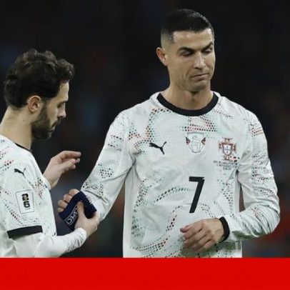 Cartão vermelho não impede a estreia de Cristiano Ronaldo pelo Portugal