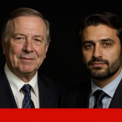 Confronto Mendes-Ventura em debate presidencial 2026