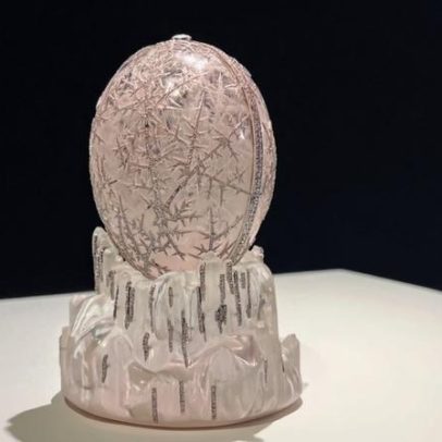 O Ovo Imperial de Inverno da Fabergé pode bater recorde em leilão