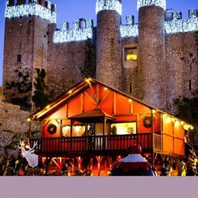 Passeios em família vão de Óbidos Vila Natal à Fortaleza de Chocolate