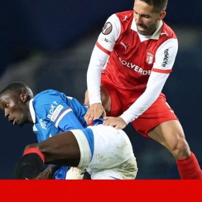 Sp. Braga empata em Glasgow