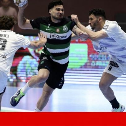 Sporting regressa às vitórias na Liga dos Campeões de andebol