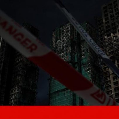Incêndio em Hong Kong já fez 128 mortos