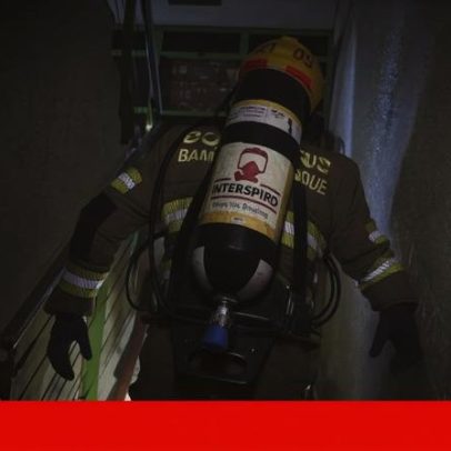 Incêndio em prédio na Amora provoca vítima mortal