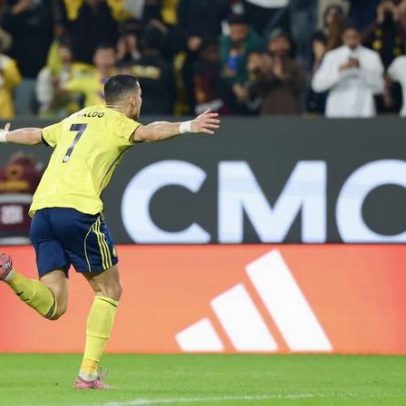 Ronaldo faz bicicleta e Félix brilha na goleada do Al Nassr