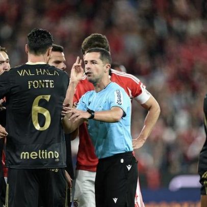Árbitros de Santa Clara-Sporting e Benfica-Casa Pia chumbados