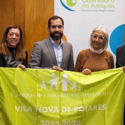 Poiares renova distinção como Autarquia Familiarmente Responsável