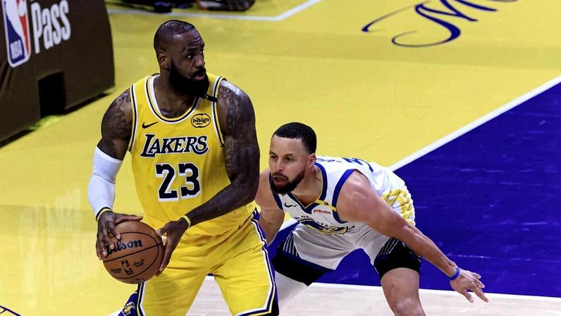 LeBron James e Stephen Curry Fotografia ESPN