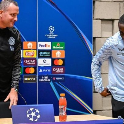 Treinador do Club Brugge e Sporting diz que subestimar adversário seria erro