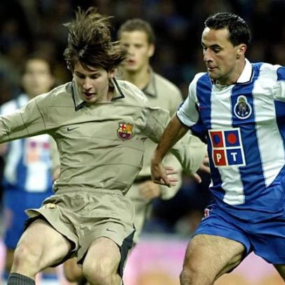 Messi: tudo começou há 22 anos no Dragão e desde então é história