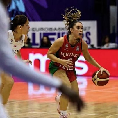 Portugal aplica chapa 100 na qualificação do Eurobasket feminino