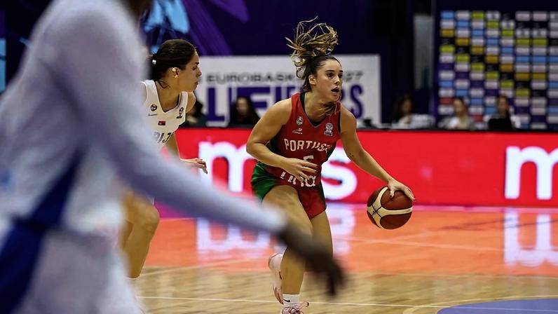 Seleção portuguesa feminina de basquetebol vence na fase de qualificação para o Eurobasket2027 - Foto: FPB