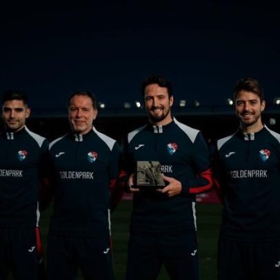 César Peixoto agradece prémio de Treinador do Mês no Gil Vicente