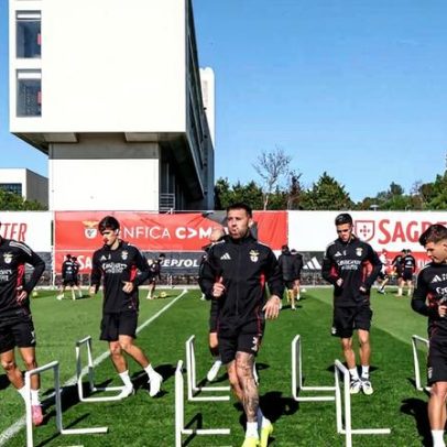Benfica parte para a Madeira com baixa e duas estreias nos convocados