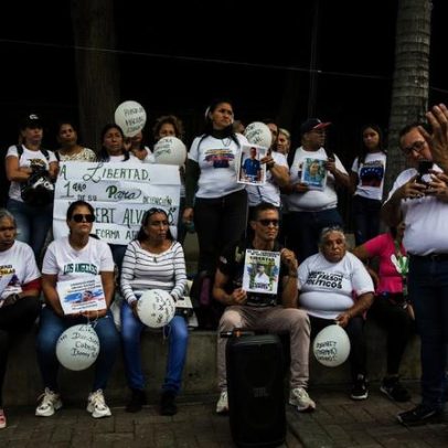 Venezuela detém 180 mulheres por motivos políticos