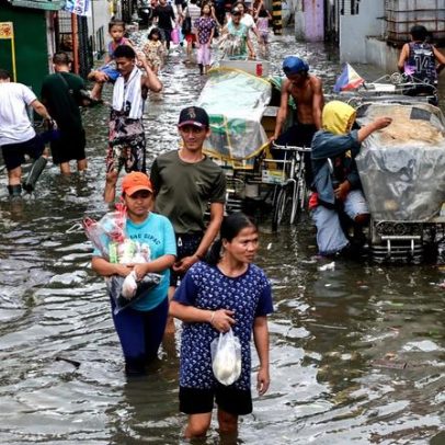 Mais de 1,7 milhões de crianças filipinas afetadas pelo supertufão