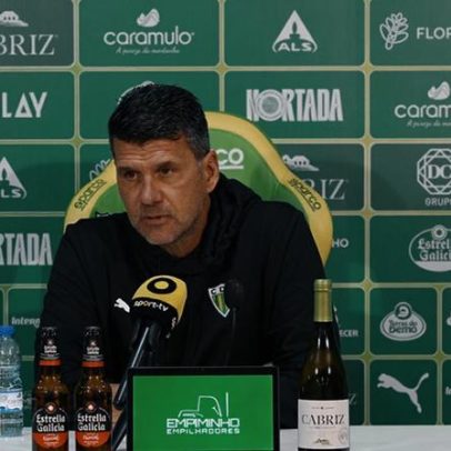 Bacci estreia-se pelo Tondela; acreditar que somos o Barcelona é erro