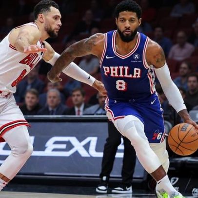 Paul George regressa à quadra oito meses após lesão