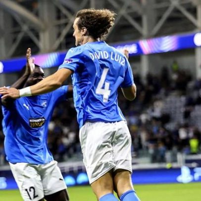 David Luiz marca, Pafos empata; Copenhaga vence Kairat