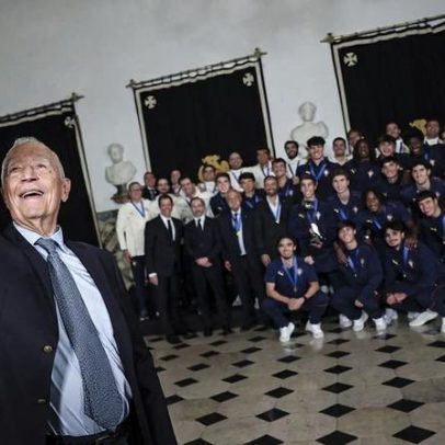 Marcelo Rebelo de Sousa recebe Seleção Sub-17