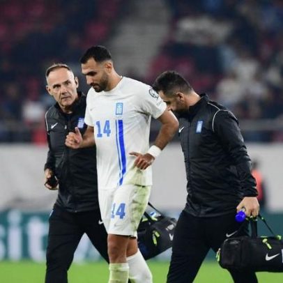 Pavlidis dispensado da seleção grega, lesão identificada