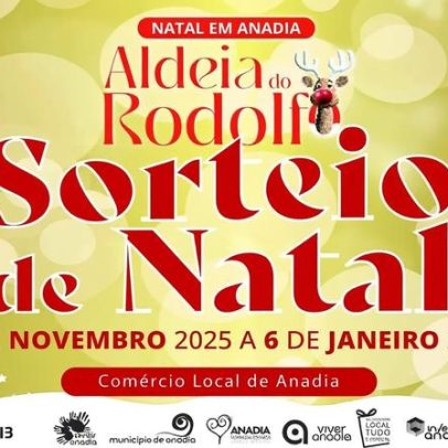 Anadia lança Sorteio de Natal para dinamizar o comércio local
